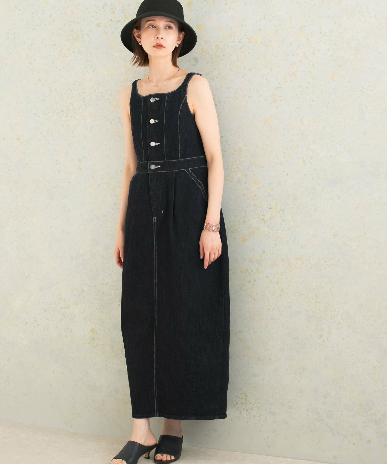 『別注』Lee*ROSSO BALOON DENIM DRESS